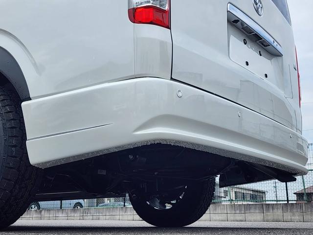 ハイエースワゴン GL 登録済未使用車/メモリーナビTV/HDMIポート/フリップダウンモニター/デジタルインナーM/パノラミックビューM/パワスラ/GR8フルエアロ/17inアルミ/ラプター塗装オーバーフェンダー/ベッド(46枚目)