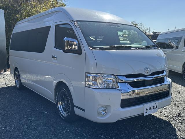 ハイエースバン ＤＸ　ＧＬパッケージ　ローダウン／ハイルーフ／エクストラップ１７ｉｎアルミホイール（9枚目）