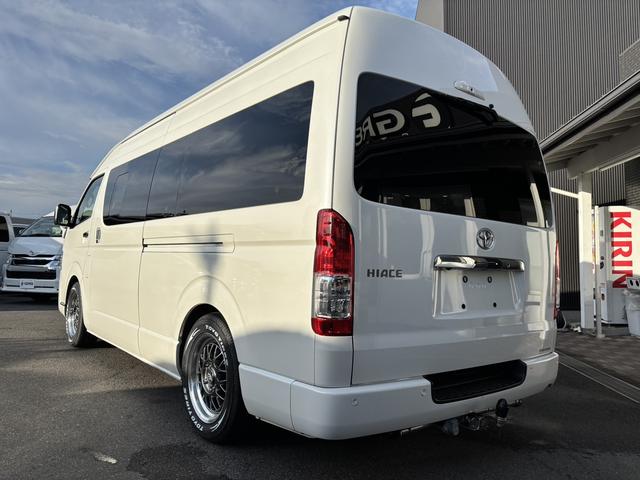 ハイエースバン ＤＸ　ＧＬパッケージ　ローダウン／ハイルーフ／エクストラップ１７ｉｎアルミホイール（12枚目）