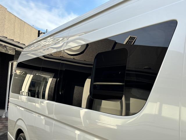 ハイエースバン ＤＸ　ＧＬパッケージ　ローダウン／ハイルーフ／エクストラップ１７ｉｎアルミホイール（34枚目）