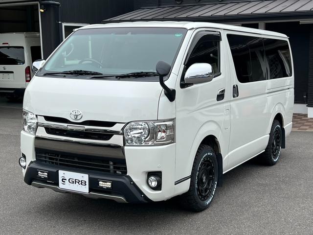 ハイエースバン スーパーＧＬ　ダークプライム　ＴＲＤＦスポイラー／ＴＲＤマッドフラップ／ＸＴＲＥＭＥ－Ｊ１６インチアルミホイール／レザー調シートカバー／（10枚目）