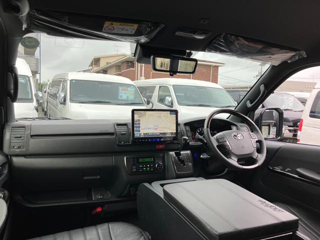 ハイエースバン スーパーGL ダークプライムII BIG-X/シートカバー/Cコンソール/16インチアルミホイール/エンジンルームカバー/パワスラ/パノラミック(15枚目)