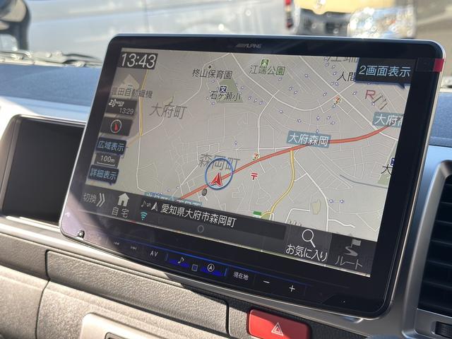 ハイエースワゴン ＧＬ　４列１０人乗り／ＢＩＧ－Ｘ／シートカバー／ベッド／１６インチＡＷ／パノラミックビュー／デジミラ／パワスラ（2枚目）