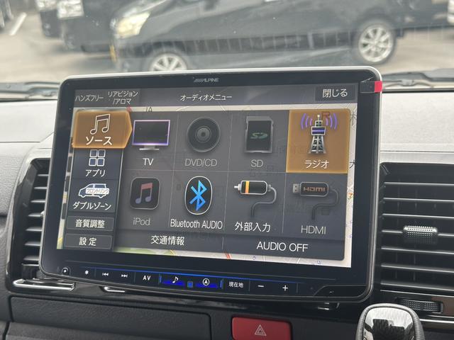 ハイエースバン ロングスーパーＧＬ　ダークプライムＳ　４ＷＤ／アルパインＢＩＧＸナビ／ＧＲ８フロントスポイラー／パワスラ／デジミラ／パノラミックビューモニター（2枚目）