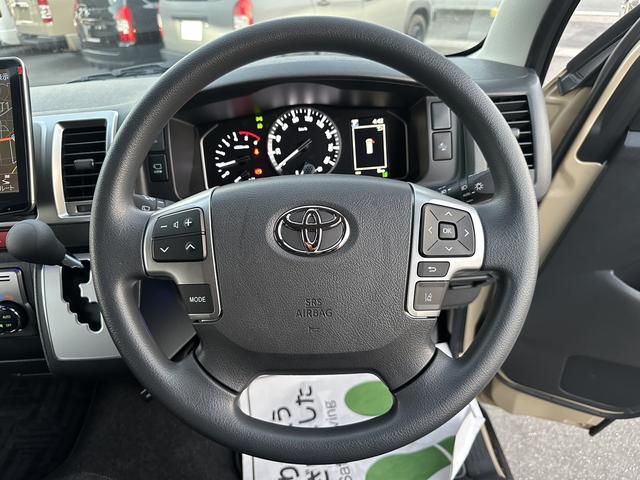 ハイエースバン ロングスーパーＧＬ　アースカラー／ＲＡＹＳアルミホイール／ＢＩＧ－Ｘ／ベッドキット／シートカバー／パノラミック／デジミラ／パワスラ／（41枚目）