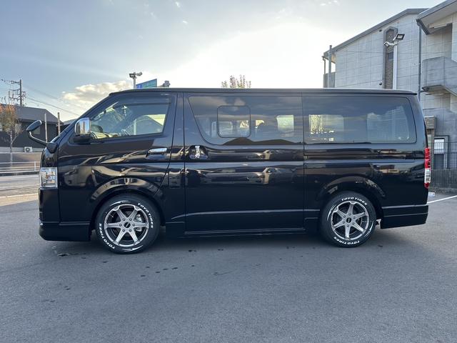 ハイエースバン スーパーGL ダークプライムII ローダウン/モデリスタフルエアロ/ESSEX17インチアルミホイール/ベッドキット/パノラミックビューモニター/パワースライドドア/デジタルインナーミラー(24枚目)