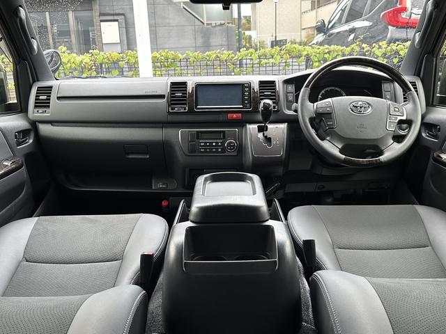 ハイエースバン スーパーGL ダークプライムII ローダウン/モデリスタフルエアロ/ESSEX17インチアルミホイール/ベッドキット/パノラミックビューモニター/パワースライドドア/デジタルインナーミラー(51枚目)