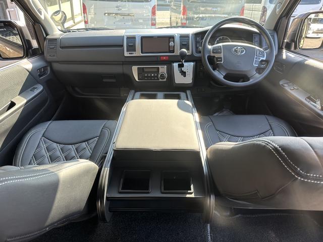 ハイエースバン ロングスーパーGL 4WD/寒冷地仕様/丸目ヘッドライト/カロッツェリア7inナビ/デジタルインナーミラ-/パノラミックビューモニター/パワ-スライドドア/ベッドキット(15枚目)