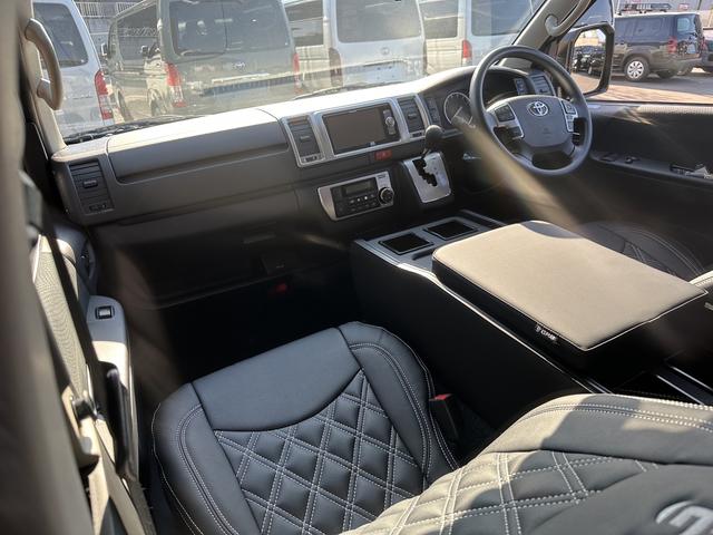 ハイエースバン ロングスーパーGL 4WD/寒冷地仕様/丸目ヘッドライト/カロッツェリア7inナビ/デジタルインナーミラ-/パノラミックビューモニター/パワ-スライドドア/ベッドキット(49枚目)
