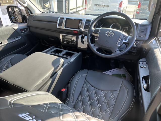 ハイエースバン ロングスーパーGL 4WD/寒冷地仕様/丸目ヘッドライト/カロッツェリア7inナビ/デジタルインナーミラ-/パノラミックビューモニター/パワ-スライドドア/ベッドキット(52枚目)