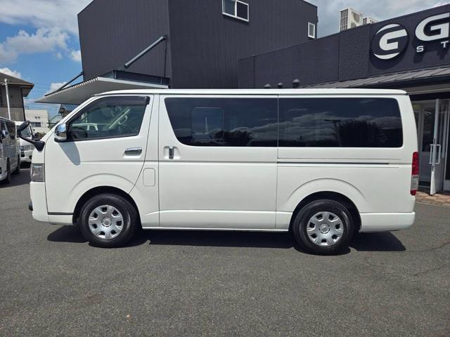 ハイエースバン スーパーGL ダークプライム アルパイン7インチナビ/バックモニター/ETC/スマートキ-/両面スライドドア/AC100V/GR8ベッドキット/LEDヘッドライト/ハーフレザーシート/助手席エアバッグ/純正ドアバイザー(24枚目)