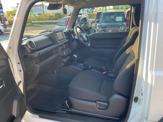 ジムニーシエラ ＪＣ　フルセグＴＶ　バックカメラ　障害物センサー　プライバシーガラス　アイドリングストップ　衝突被害軽減ブレーキ　シートヒーター　クルーズコントロール（13枚目）