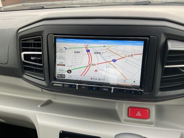 ミライース G リミテッドSAIII CD フルセグTV バックカメラ 障害物センサー ETC セキュリティ プライバシーガラス ABS ESC アルミホイール アイドリングストップ 衝突被害軽減ブレーキ DVD再生 シートヒーター(10枚目)