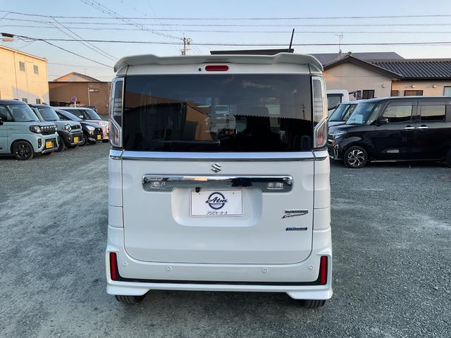 スペーシアカスタム ハイブリッドXS メモリーナビ バックカメラ ETC 障害物センサー クルーズコントロール エアロパーツ アルミホイール シートヒーター 衝突被害軽減ブレーキ(3枚目)