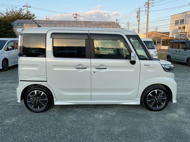 スペーシアカスタム ハイブリッドXS メモリーナビ バックカメラ ETC 障害物センサー クルーズコントロール エアロパーツ アルミホイール シートヒーター 衝突被害軽減ブレーキ(4枚目)