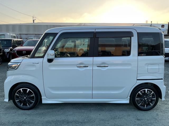 スペーシアカスタム ハイブリッドXS メモリーナビ バックカメラ ETC 障害物センサー クルーズコントロール エアロパーツ アルミホイール シートヒーター 衝突被害軽減ブレーキ(5枚目)