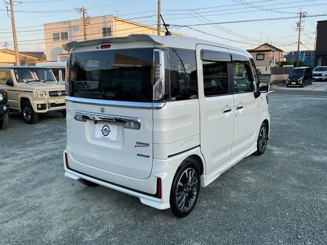 スペーシアカスタム ハイブリッドXS メモリーナビ バックカメラ ETC 障害物センサー クルーズコントロール エアロパーツ アルミホイール シートヒーター 衝突被害軽減ブレーキ(8枚目)