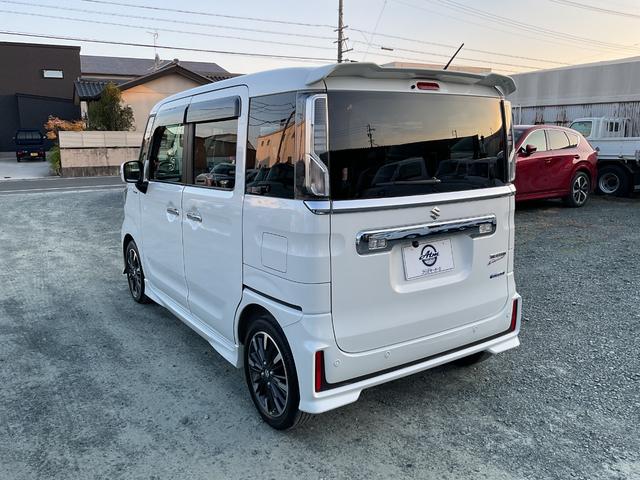 スペーシアカスタム ハイブリッドXS メモリーナビ バックカメラ ETC 障害物センサー クルーズコントロール エアロパーツ アルミホイール シートヒーター 衝突被害軽減ブレーキ(9枚目)