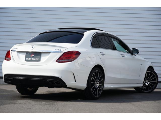 Ｃクラス Ｃ２００　４マチックアバンギャルド　ＡＭＧライン　サンルーフ　黒革　４ＷＤ　右Ｈ　ＨＤＤナビ　フルセグＴＶ　バックカメラ　ＥＴＣ　ドラレコ　シートヒーター　パワーシート　１９インチＡＷ　パナメリカーナグリル　プッシュＳ　９速ＡＴ　アイドリングストップ（8枚目）