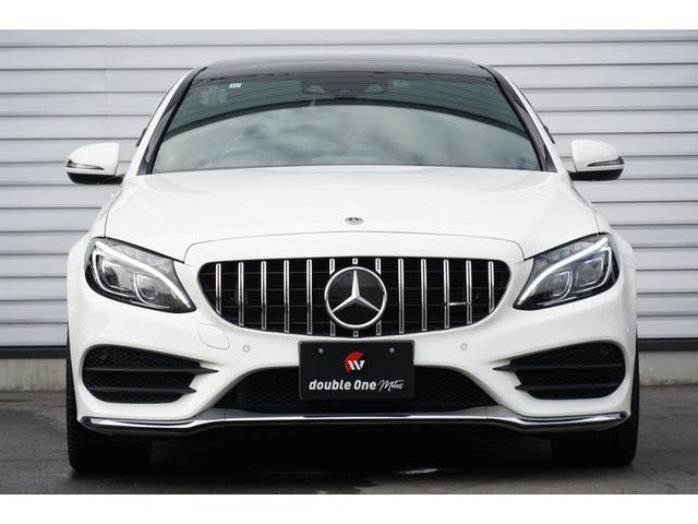 Ｃクラス Ｃ２００　４マチックアバンギャルド　ＡＭＧライン　サンルーフ　黒革　４ＷＤ　右Ｈ　ＨＤＤナビ　フルセグＴＶ　バックカメラ　ＥＴＣ　ドラレコ　シートヒーター　パワーシート　１９インチＡＷ　パナメリカーナグリル　プッシュＳ　９速ＡＴ　アイドリングストップ（11枚目）