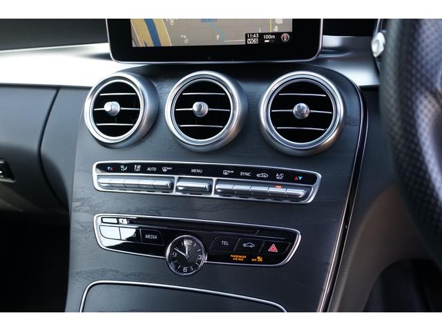 Ｃクラス Ｃ２００　４マチックアバンギャルド　ＡＭＧライン　サンルーフ　黒革　４ＷＤ　右Ｈ　ＨＤＤナビ　フルセグＴＶ　バックカメラ　ＥＴＣ　ドラレコ　シートヒーター　パワーシート　１９インチＡＷ　パナメリカーナグリル　プッシュＳ　９速ＡＴ　アイドリングストップ（24枚目）