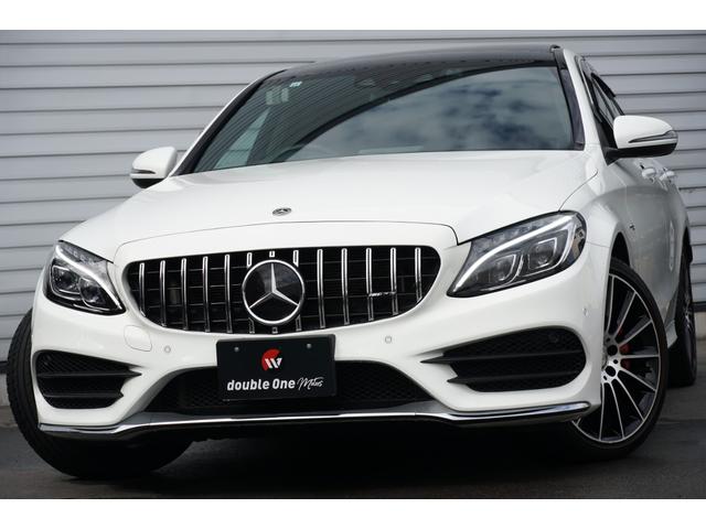 Ｃクラス Ｃ２００　４マチックアバンギャルド　ＡＭＧライン　サンルーフ　黒革　４ＷＤ　右Ｈ　ＨＤＤナビ　フルセグＴＶ　バックカメラ　ＥＴＣ　ドラレコ　シートヒーター　パワーシート　１９インチＡＷ　パナメリカーナグリル　プッシュＳ　９速ＡＴ　アイドリングストップ（43枚目）