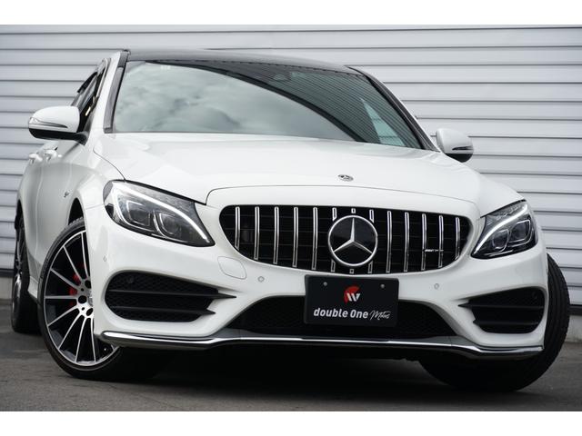 Ｃクラス Ｃ２００　４マチックアバンギャルド　ＡＭＧライン　サンルーフ　黒革　４ＷＤ　右Ｈ　ＨＤＤナビ　フルセグＴＶ　バックカメラ　ＥＴＣ　ドラレコ　シートヒーター　パワーシート　１９インチＡＷ　パナメリカーナグリル　プッシュＳ　９速ＡＴ　アイドリングストップ（56枚目）