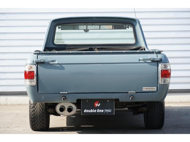 サニートラック ロングDX 5速ミッション 全塗装 ローダウン リアエアサス コブラシート 丸目フェイス ナルディステアリング CDデッキ ETC エアコン 社外14AW(12枚目)