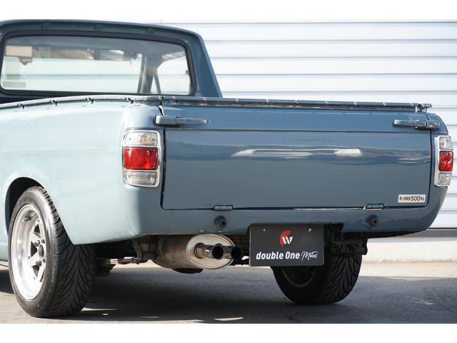 サニートラック ロングDX 5速ミッション 全塗装 ローダウン リアエアサス コブラシート 丸目フェイス ナルディステアリング CDデッキ ETC エアコン 社外14AW(51枚目)