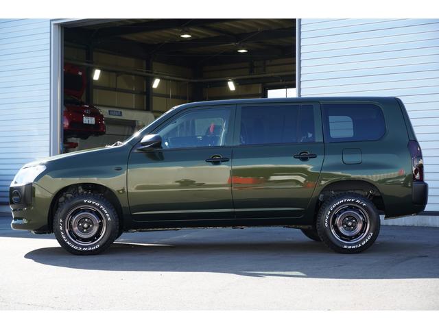 プロボックス F 登録済み未使用車 全塗装 リフトアップ 社外14AW トーヨーオープンカントリータイヤ バックカメラ ブレーキアシスト キーレス(10枚目)