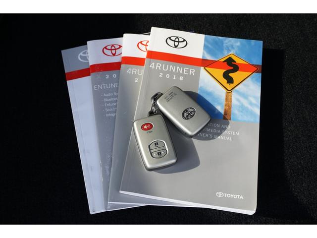 ４ランナー リミテッド　２０１８ｙモデル　実走行　４ＷＤ　サンルーフ　ブラックレザー　プッシュスタート　パナソニックナビ　フルセグＴＶ　ＪＢＬ　ＥＴＣ　フロント　サイド　バックカメラ　パワーシート　シートヒーター＆クーラー（76枚目）