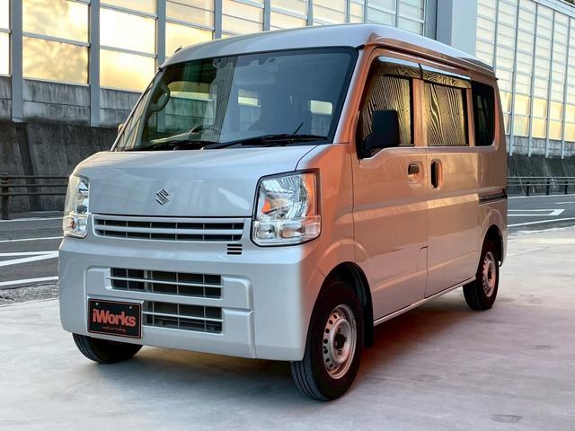 エブリイ ＰＣ　セーフティサポート装着車　社外ナビ　バックガイドモニター　ＥＴＣ（4枚目）