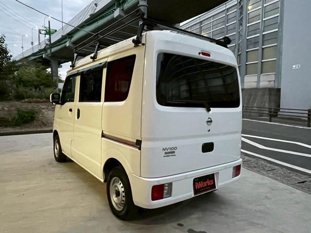 NV100クリッパーバン DX GLセーフティパッケージ カーナビ ETC ルーフラック 社外ドラレコ セーフティサポート装着車 オートライト 電動格納ミラー ハイルーフ 4AT(8枚目)