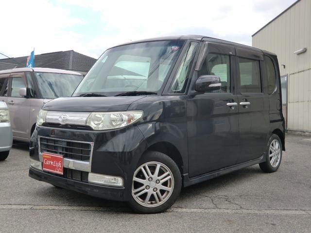 タント カスタムＸリミテッド　６６０カスタムＸリミテッドスマキー／左パワ－スライドドア／純正アルミ／ＨＩＤヘッドライト／フォグランプ／社外オーディオ／サイドウインカー／電格ミラー／車検２年／保証付き（4枚目）