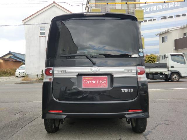 タント カスタムＸリミテッド　６６０カスタムＸリミテッドスマキー／左パワ－スライドドア／純正アルミ／ＨＩＤヘッドライト／フォグランプ／社外オーディオ／サイドウインカー／電格ミラー／車検２年／保証付き（12枚目）