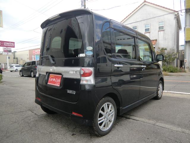 タント カスタムＸリミテッド　６６０カスタムＸリミテッドスマキー／左パワ－スライドドア／純正アルミ／ＨＩＤヘッドライト／フォグランプ／社外オーディオ／サイドウインカー／電格ミラー／車検２年／保証付き（13枚目）