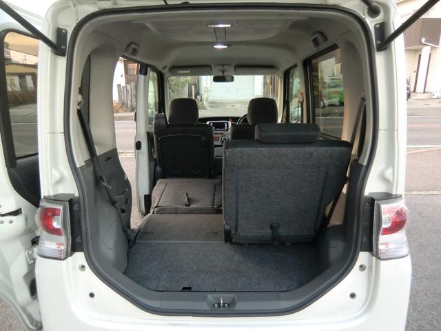 タント カスタムＲＳ　ターボ／禁煙車／スマキー／モモハン／ＥＴＣ／左パワ－スライドドア／純正アルミ／社外オーディオ／ＨＩＤヘッドライト／フォグランプ／オートエアコン／電格ミラー／車検２年／保証付き（18枚目）