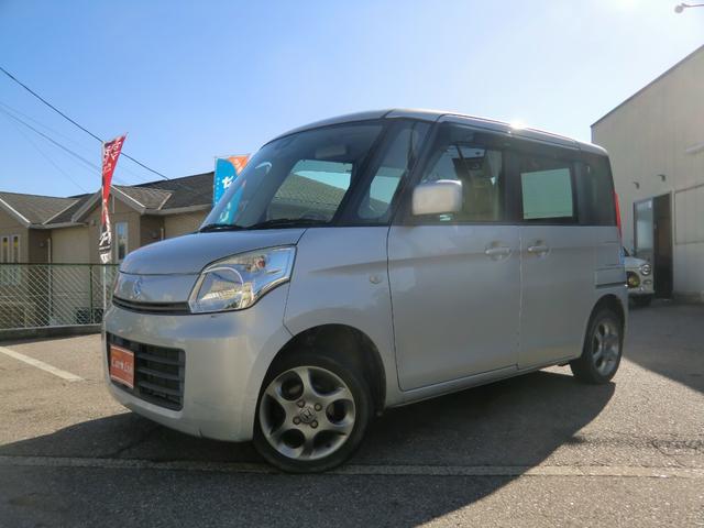 スペーシア ６６０Ｅウィズ　車いす移動車　リアシート無　禁煙車／スマキー／Ｐスタート／レーダーブレーキサポート付／横滑り防止／ナビ／両側スライド／社外アルミ／オートエアコン／電格ミラー／車検２年／保証付き（5枚目）