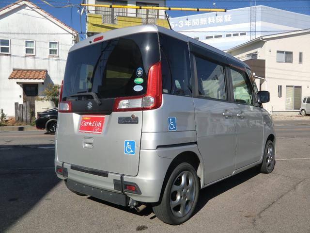 スペーシア ６６０Ｅウィズ　車いす移動車　リアシート無　禁煙車／スマキー／Ｐスタート／レーダーブレーキサポート付／横滑り防止／ナビ／両側スライド／社外アルミ／オートエアコン／電格ミラー／車検２年／保証付き（13枚目）