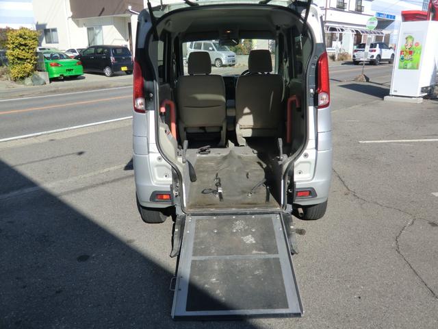 スペーシア ６６０Ｅウィズ　車いす移動車　リアシート無　禁煙車／スマキー／Ｐスタート／レーダーブレーキサポート付／横滑り防止／ナビ／両側スライド／社外アルミ／オートエアコン／電格ミラー／車検２年／保証付き（15枚目）