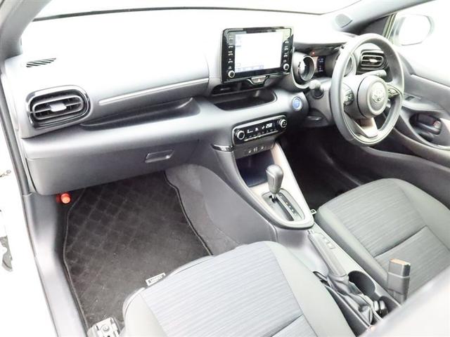 ヤリス ハイブリッドZ ナビ フルセグ 全方位モニター ドラレコ 衝突被害軽減システム ETC スマートキー LED 寒冷地 サイドバイザー リヤワイパー クリアランスソナー AW シートヒーター オートライト ワンオーナー(6枚目)