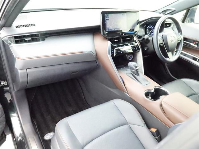 ハリアー Z レザーパッケージ ナビフルセグ 全方位モニター ドラレコ 衝突被害軽減システム ETC 電動革シート スマートキー LED サイドバイザー リヤワイパー クリアランスソナー パワーバックドア オートライト ワンオーナー(6枚目)