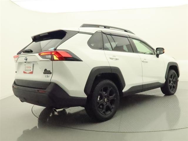 ＲＡＶ４ ハイブリッドアドベンチャー　オフロードパッケージＩＩ　試乗車　ＤＡフルセグ　全方位モニター　ドラレコ衝突被害軽減システム　ＥＴＣ　電動シート　スマートキー　ＬＥＤ　ＦＯＧ　サイドバイザー　クリアランスソナー　シートヒーター　パワーバックドア　オートライト（3枚目）
