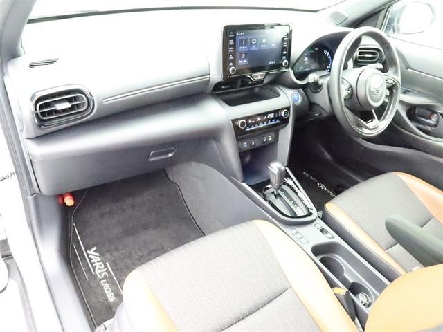 ヤリスクロス ハイブリッドＺ　アドベンチャー　ＤＡフルセグ　全方位モニター　衝突被害軽減システム　ＥＴＣ　電動シート　スマートキー　ＦＯＧ　クルコン　サイドバイザー　クリアランスソナー　シートヒーター　パワーバックドア　オートライト　ワンオーナー（6枚目）