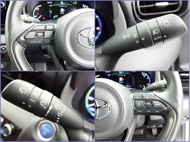 ヤリスクロス ハイブリッドＺ　アドベンチャー　ＤＡフルセグ　全方位モニター　衝突被害軽減システム　ＥＴＣ　電動シート　スマートキー　ＦＯＧ　クルコン　サイドバイザー　クリアランスソナー　シートヒーター　パワーバックドア　オートライト　ワンオーナー（15枚目）