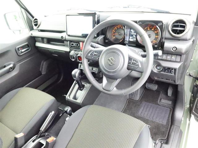 ジムニー ＸＣ　４ＷＤ　ナビフルセグ　Ｂモニター　ドラレコ　ＤＶＤ再生　ミュージックプレイヤー接続可　衝突被害軽減システム　ＥＴＣ　スマートキー　ＬＥＤ　ＦＯＧ　リヤワイパー　リヤソナー　シートヒーター　オートライト（4枚目）
