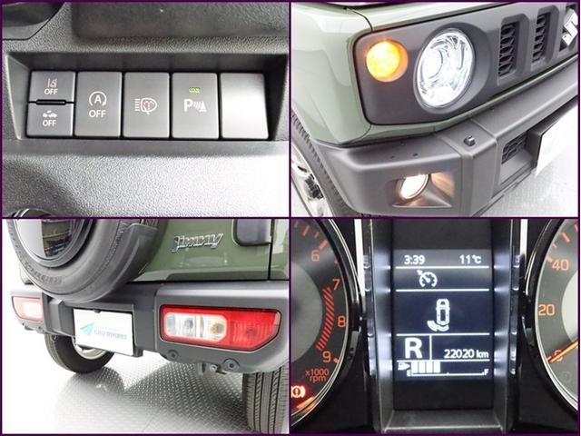 ジムニー ＸＣ　４ＷＤ　ナビフルセグ　Ｂモニター　ドラレコ　ＤＶＤ再生　ミュージックプレイヤー接続可　衝突被害軽減システム　ＥＴＣ　スマートキー　ＬＥＤ　ＦＯＧ　リヤワイパー　リヤソナー　シートヒーター　オートライト（16枚目）