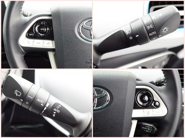 プリウス A 4WD SDナビワンセグ Bモニター ドラレコ 衝突被害軽減システム ETC スマートキー LED FOG アルミ サイドバイザー リヤワイパー クリアランスソナー ABS オートライト ワンオーナー(17枚目)