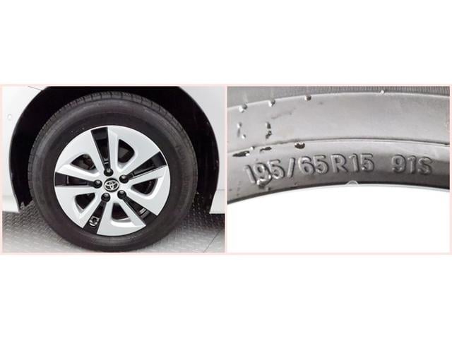 プリウス A 4WD SDナビワンセグ Bモニター ドラレコ 衝突被害軽減システム ETC スマートキー LED FOG アルミ サイドバイザー リヤワイパー クリアランスソナー ABS オートライト ワンオーナー(34枚目)