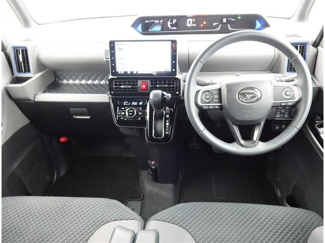 タント カスタムＲＳセレクション　両側電動スライド　ＳＤナビ　フルセグ　全方位モニター　ドラレコ　衝突被害軽減システム　ＥＴＣ　スマートキー　ＬＥＤ　ＦＯＧ　サイドバイザー　リヤワイパー　コーナーセンサー　シートヒーター　オートライト（4枚目）